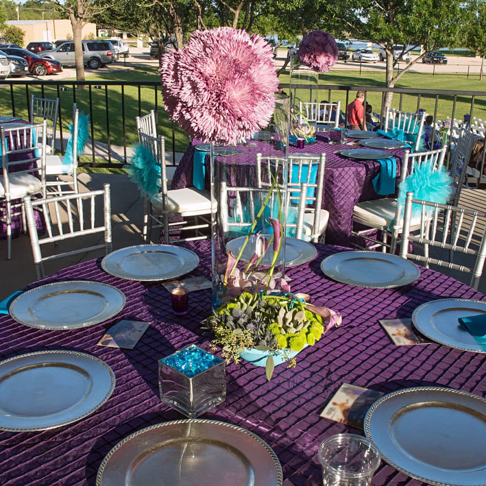 Wedding reception decor